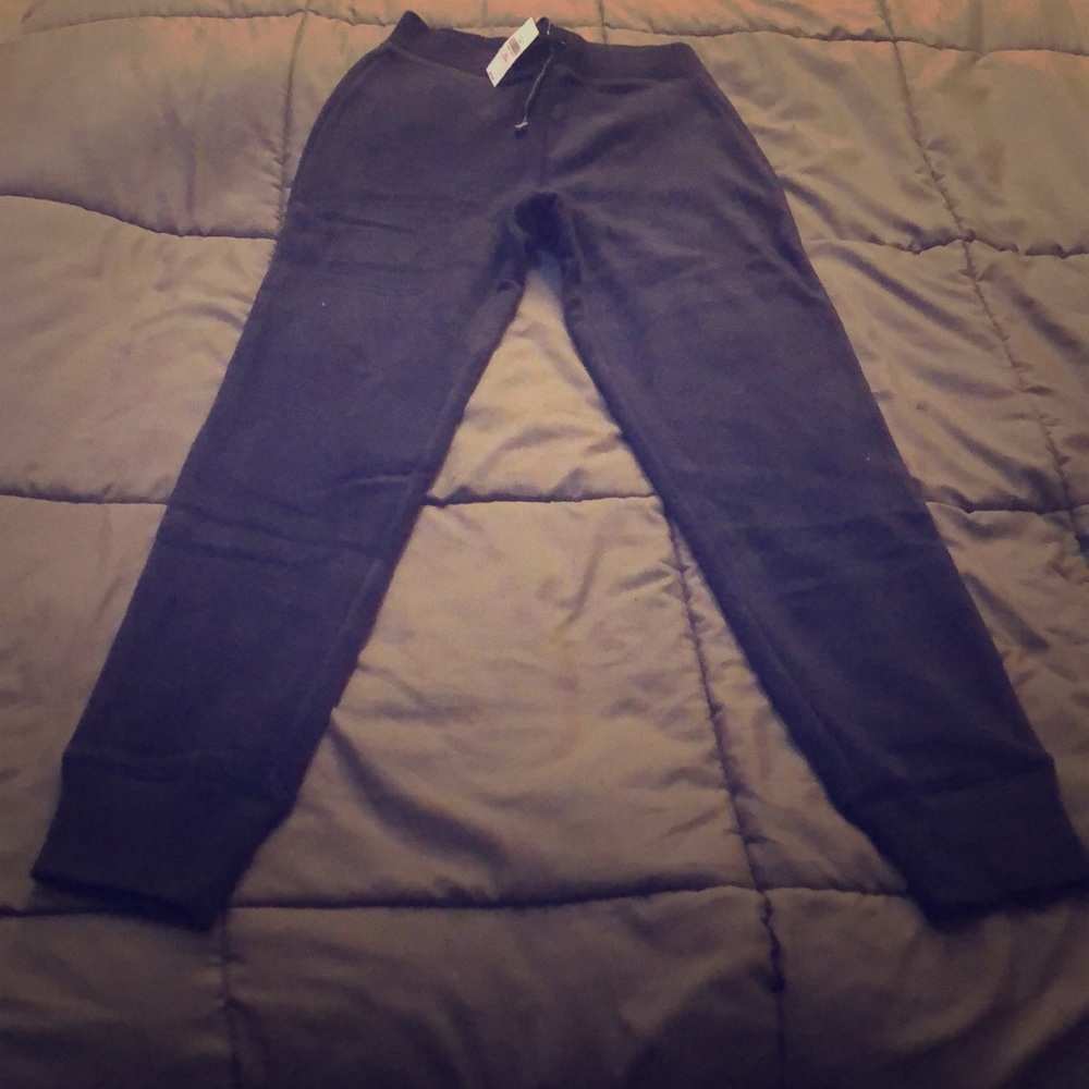 GAP Kids XL (14-16) Navy Blue Drawstring Joggers